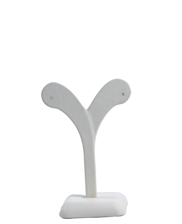 Earring Holder Ear Studs Jewelry Display Stand Rack Elegant White