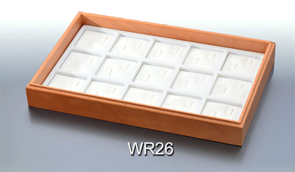 Jewelry tray for 15 wedding Rings.