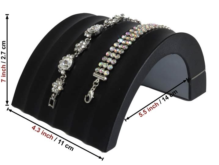  Hump-shape Jewelry Display for Bracelets