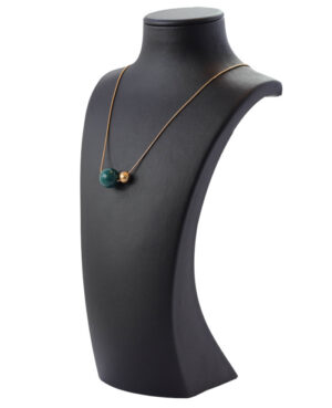 black necklace stand