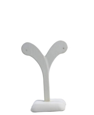 white earring display holder 2.9